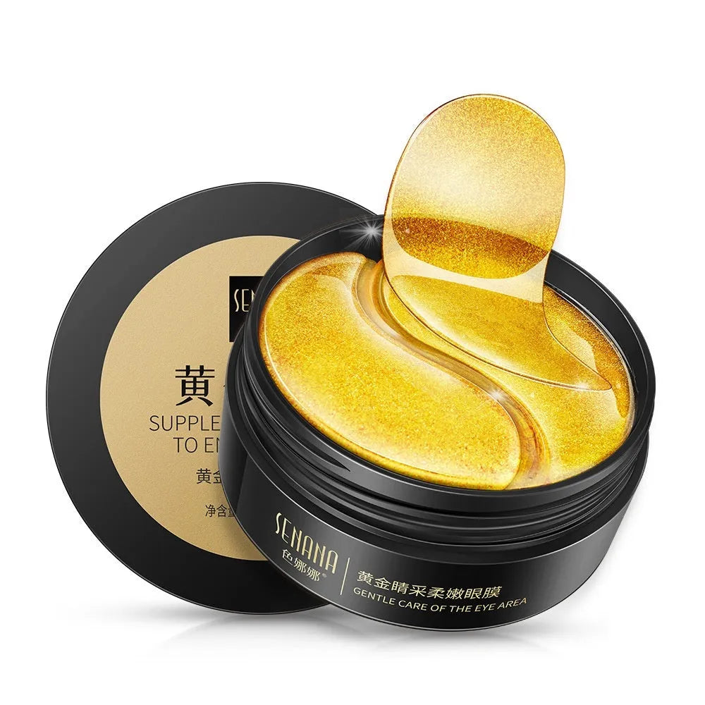 Gold seaweed eye mask 80g 60 stickers 30 pairs universal skin type tender smooth moist