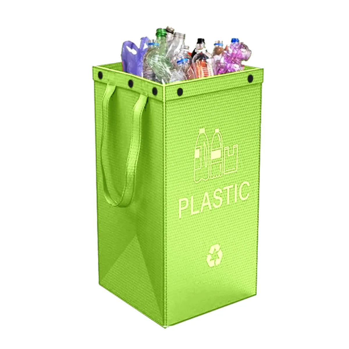 40L waterproof garbage classification bin in PP material with 30x50x30cm dimensions available in multiple colours