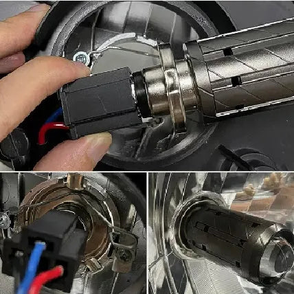 Chunfeng motorcycle LED headlight conversion kit for Spring Wind 150NK model with integrated beam