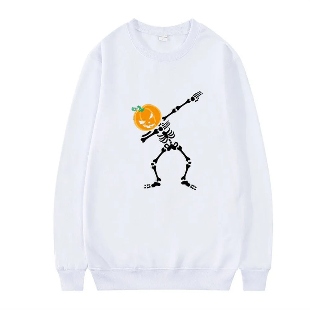 Women's printed cotton crew neck top in black red yellow white orange red colours