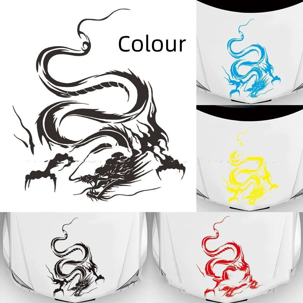 50x36cm car body sticker with dragon design for vehicle modification in multiple colours
