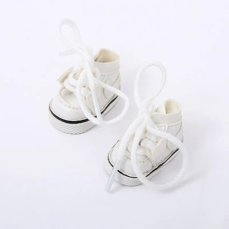 17cm doll replacement shoes in multiple styles from 3.5cm to 3.8cm PU footwear