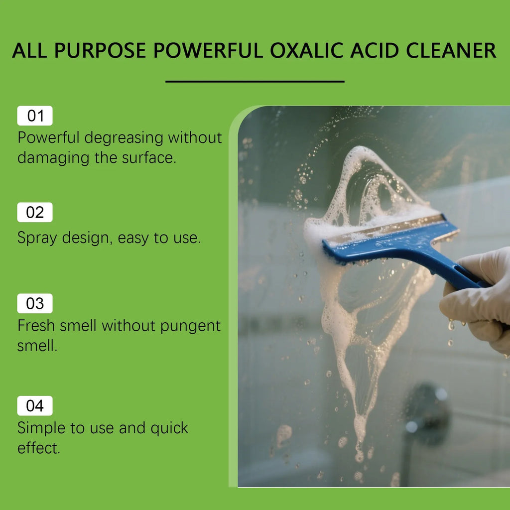 200ml multi-functional household grease cleaning spray bottle on a kitchen worktop.