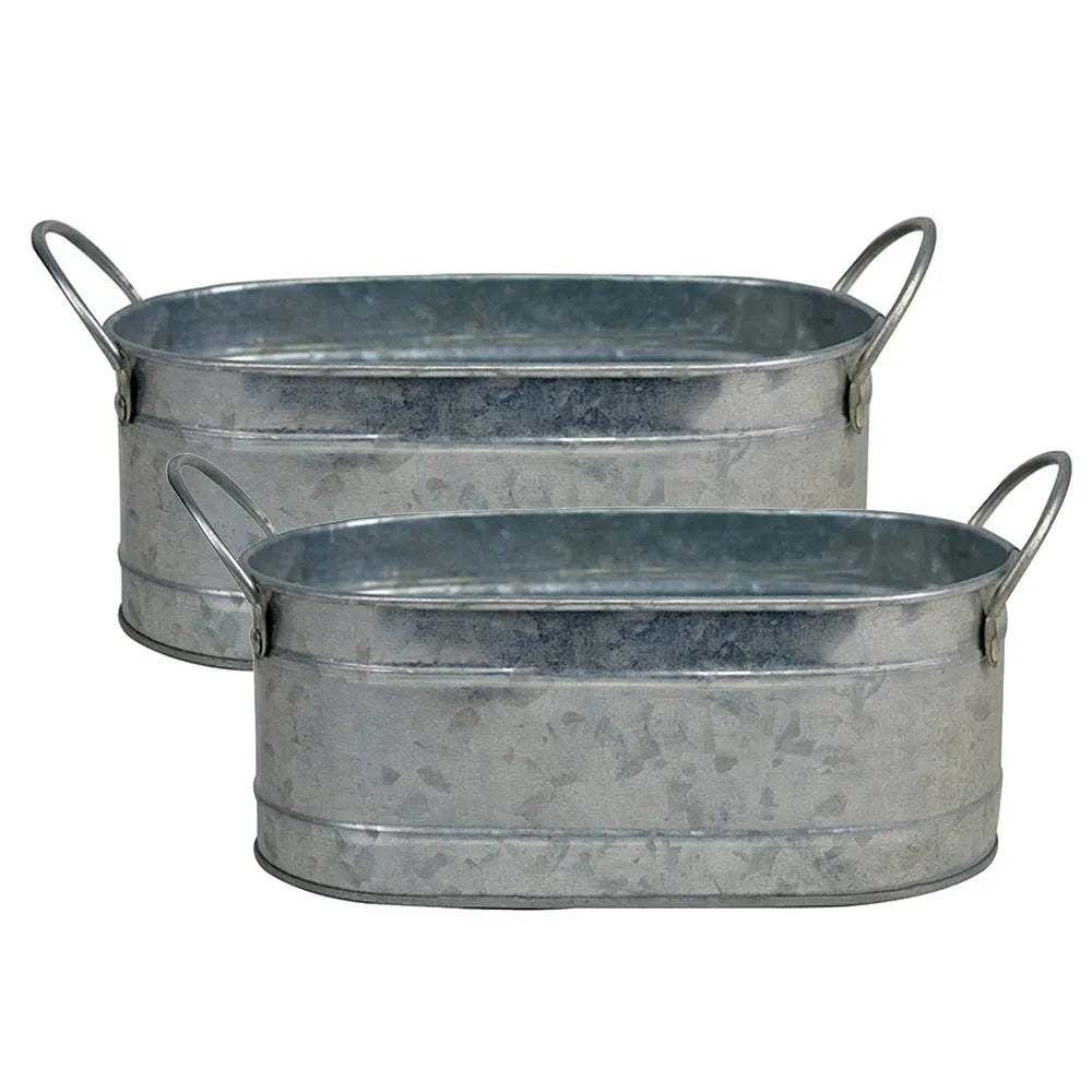 Iron metal succulent flowerpot desktop style plant container for cactus and drought-resistant plants
