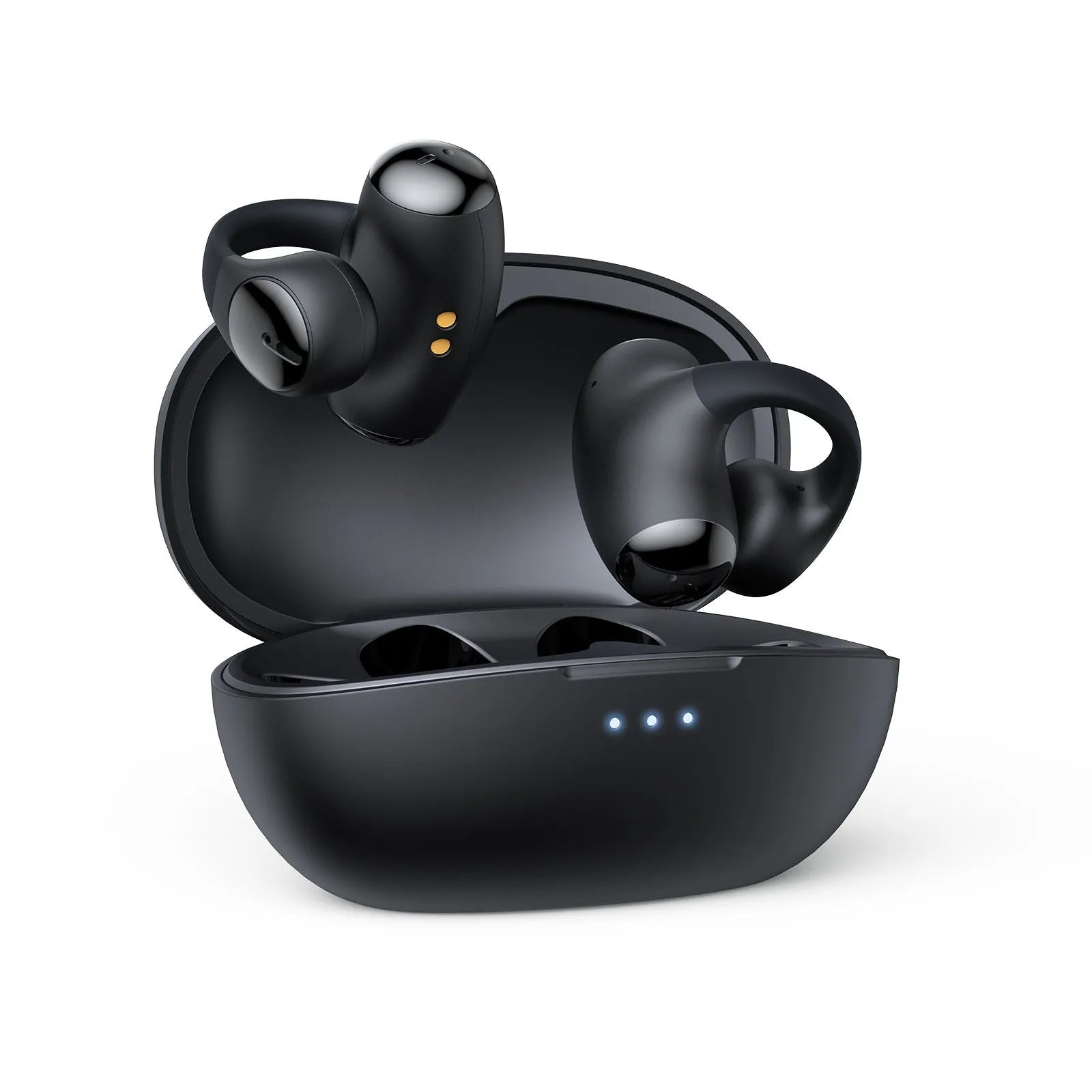 T306 Bluetooth gaming sports headset in black or white with ear-hook design