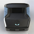 Wired wireless controller converter in black plastic for connecting game controllers