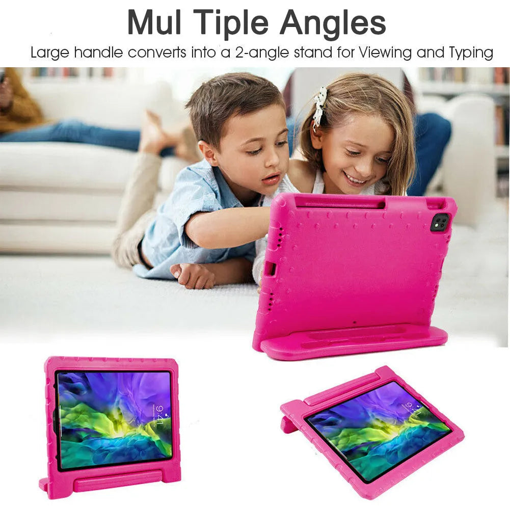 Huawei T3 9.6 EVA protective sleeve in blue, anti-fall tablet case with hard shell cover