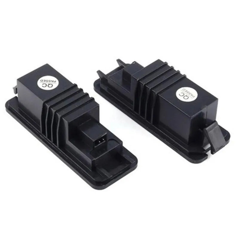 Volkswagen LED license plate light kit with CANbus decoder for Golf, Polo, Phaeton models