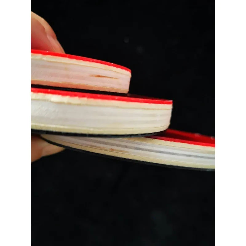 Signature Board mini wooden table tennis racket in small size on a white background