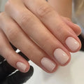 Plastic nail art armour set in solid MY119 colour for ladies decorative nails