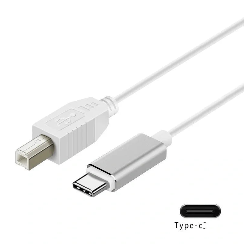 Three-in-one instrument data cable with USB and multiple interfaces, 1 metre length, single head connector.