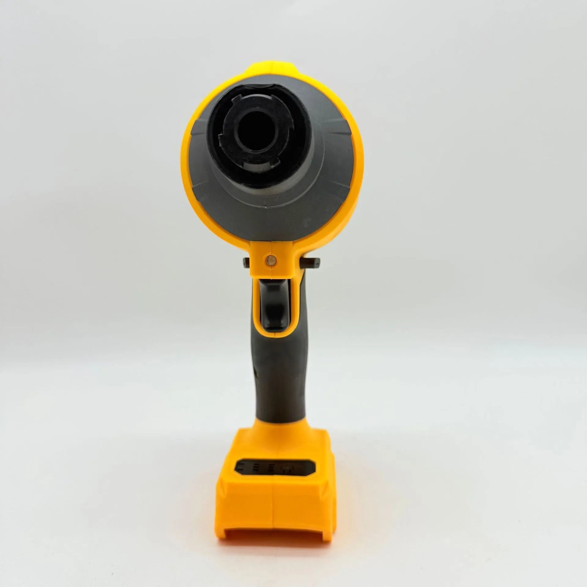 Lithium battery handheld air dust cleaner with bare metal head and dust exhaust apparatus