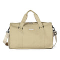 Large capacity swimming bag for women, Oxford cloth, 36-55L, in gray with strap
