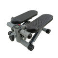 Silver grey hydraulic resistance pedal machine for waist slimming exercises