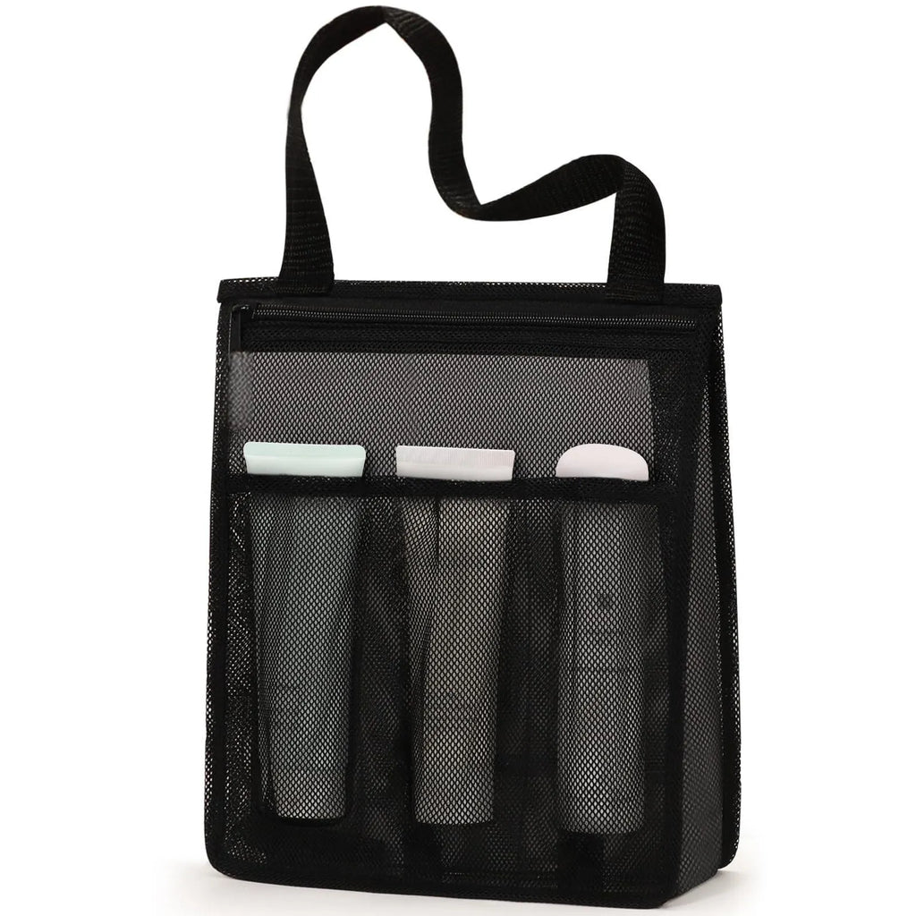 European style polyester swimming gym bag with separate wet-dry compartment and mesh exterior pocket