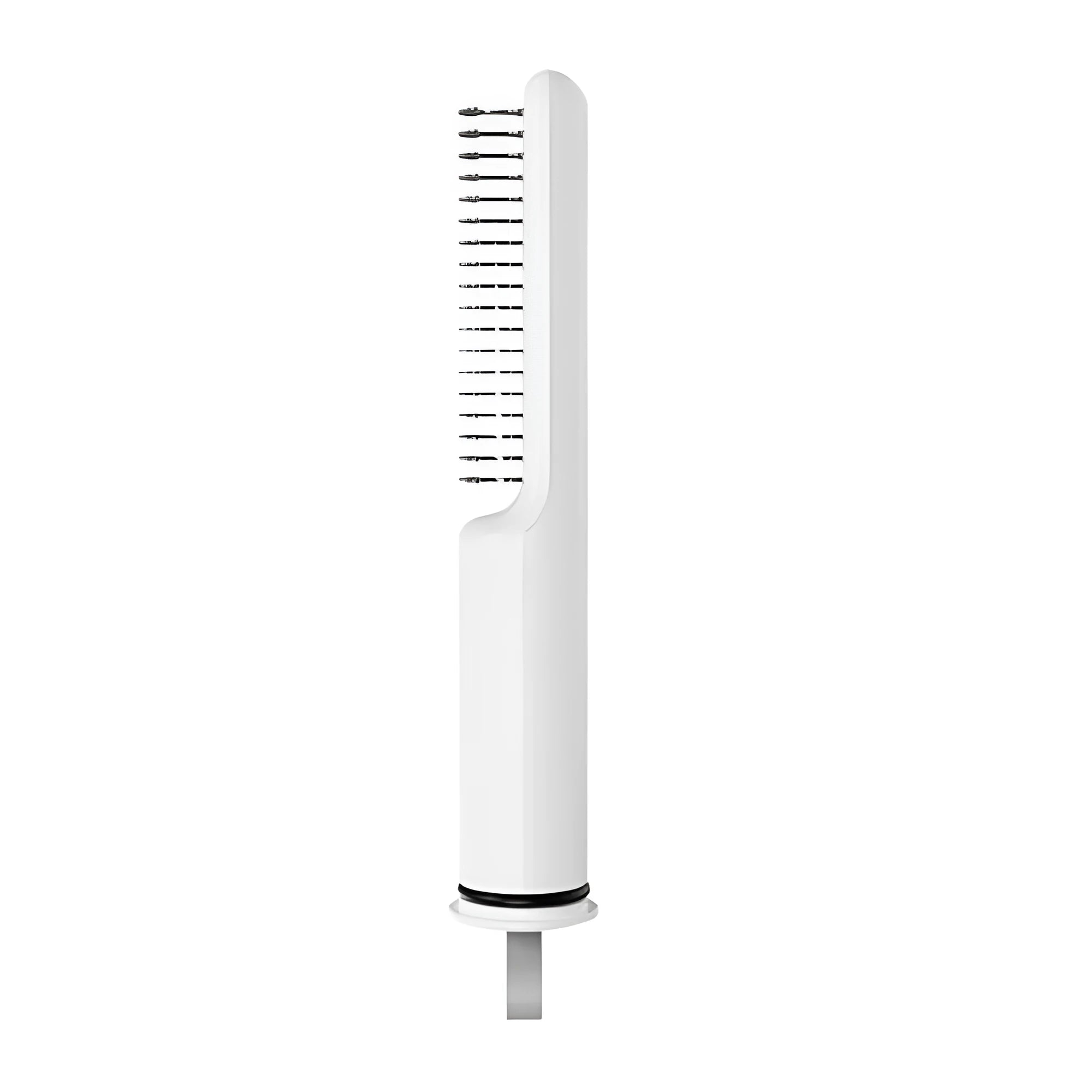 Stainless steel pet dematting comb with user-friendly handle for removing knots and mats from dog hair