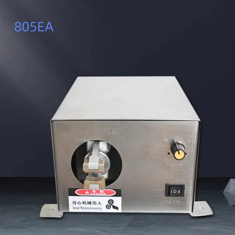 Multi-strand copper core wire twisting machine 805B flat nozzle model on desktop