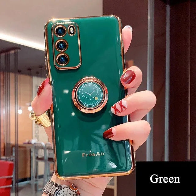 Silicone TPU mobile phone case for Samsung Galaxy, shockproof protective cover, colour options shown