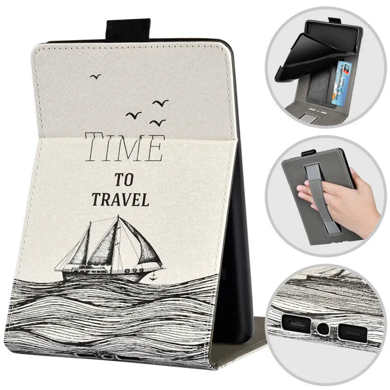 Kindle Paperwhite 6-inch TPU protective case with brackets design in multiple colour options