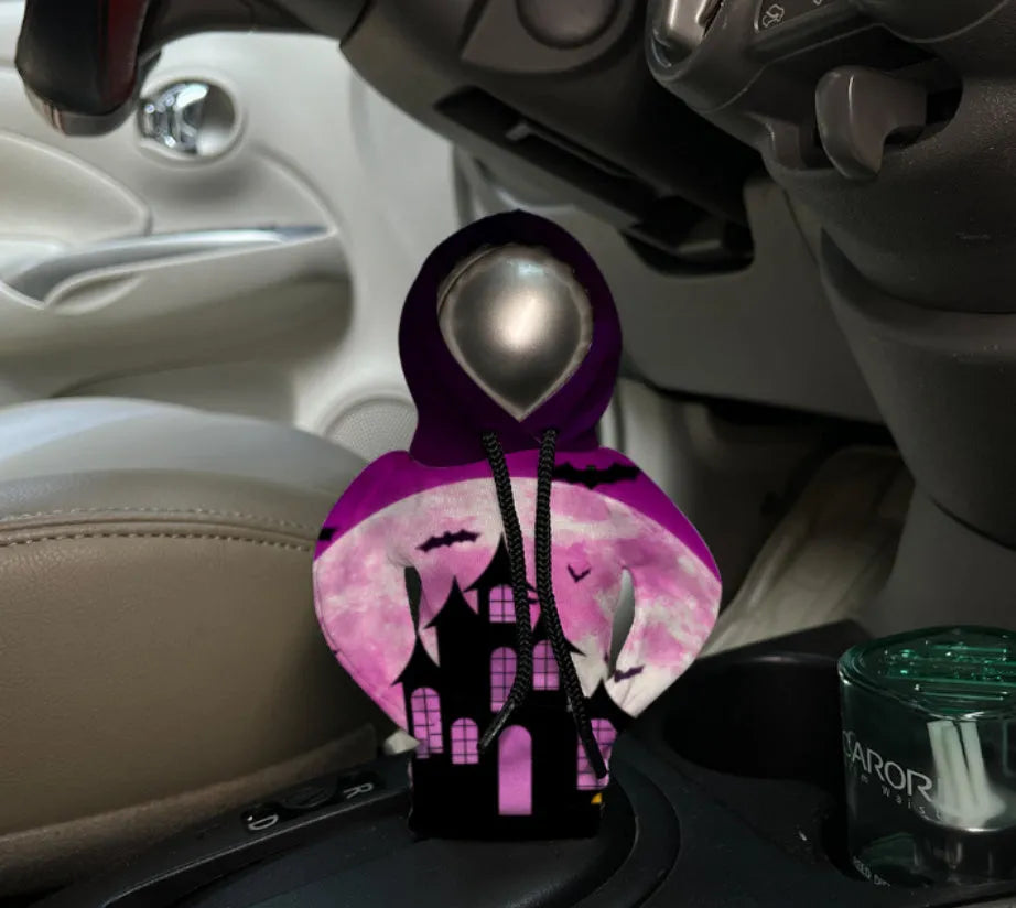 Halloween decorative sweater-style gear handle rod cover in polyester for car interior