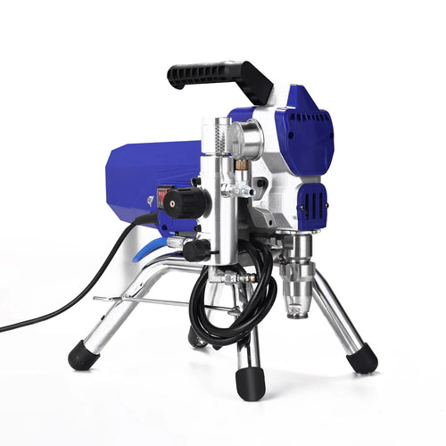 3901 American Standard airless spray machine with spray gun, hose, and extension rod for fireproof paint application