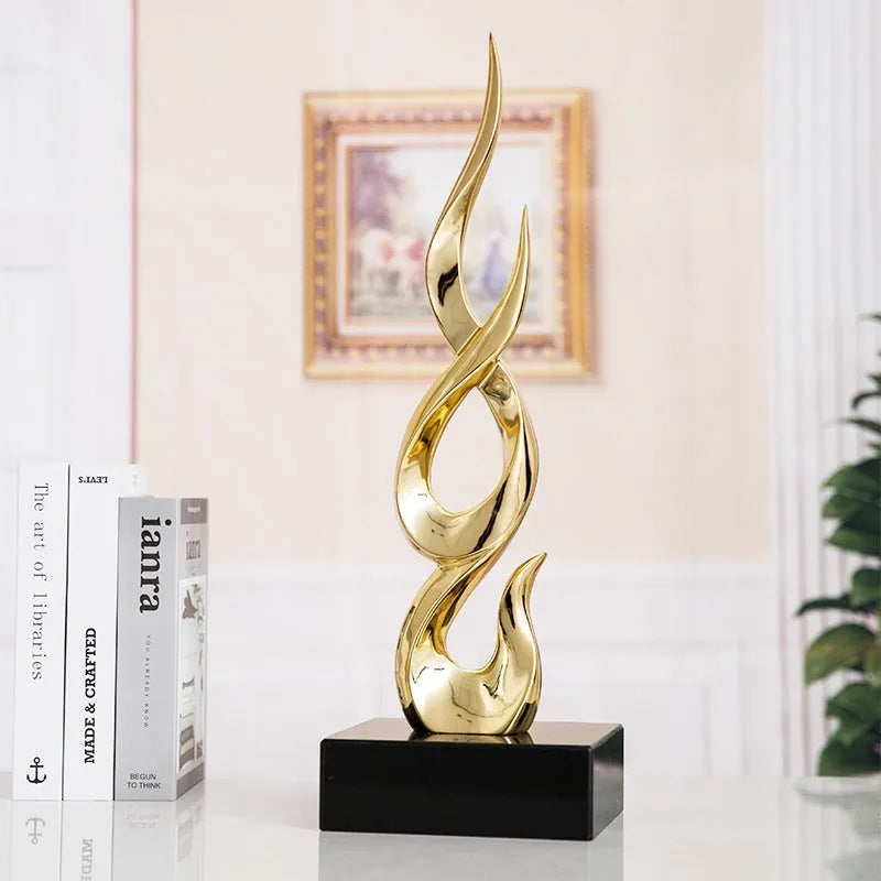 Handmade high-rise resin decoration for festivals in gold, silver, blue gradient, or custom colours