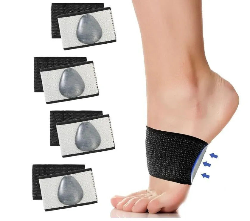 Elastic arch support foot bandage for flat feet in heart style and ordinary style options