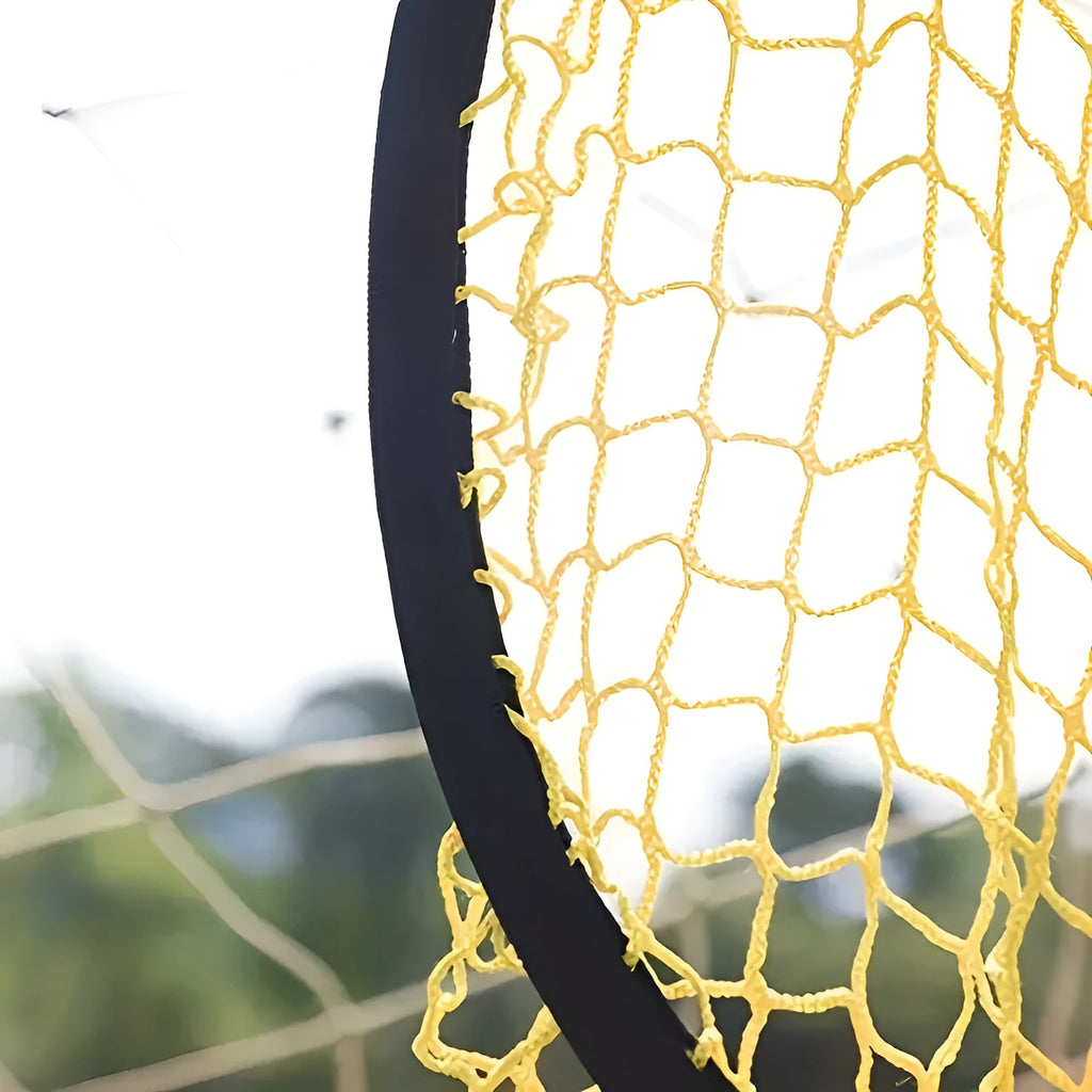 Portable 4ft soccer training goal net with carry bag for practice drills