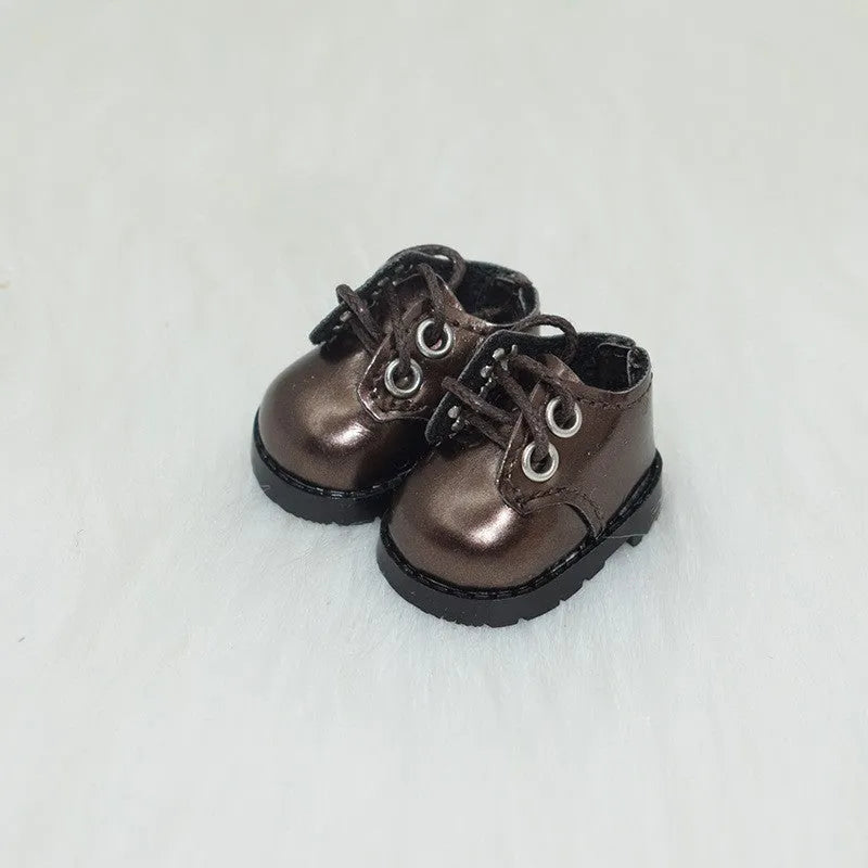 17cm doll replacement shoes in multiple styles from 3.5cm to 3.8cm PU footwear