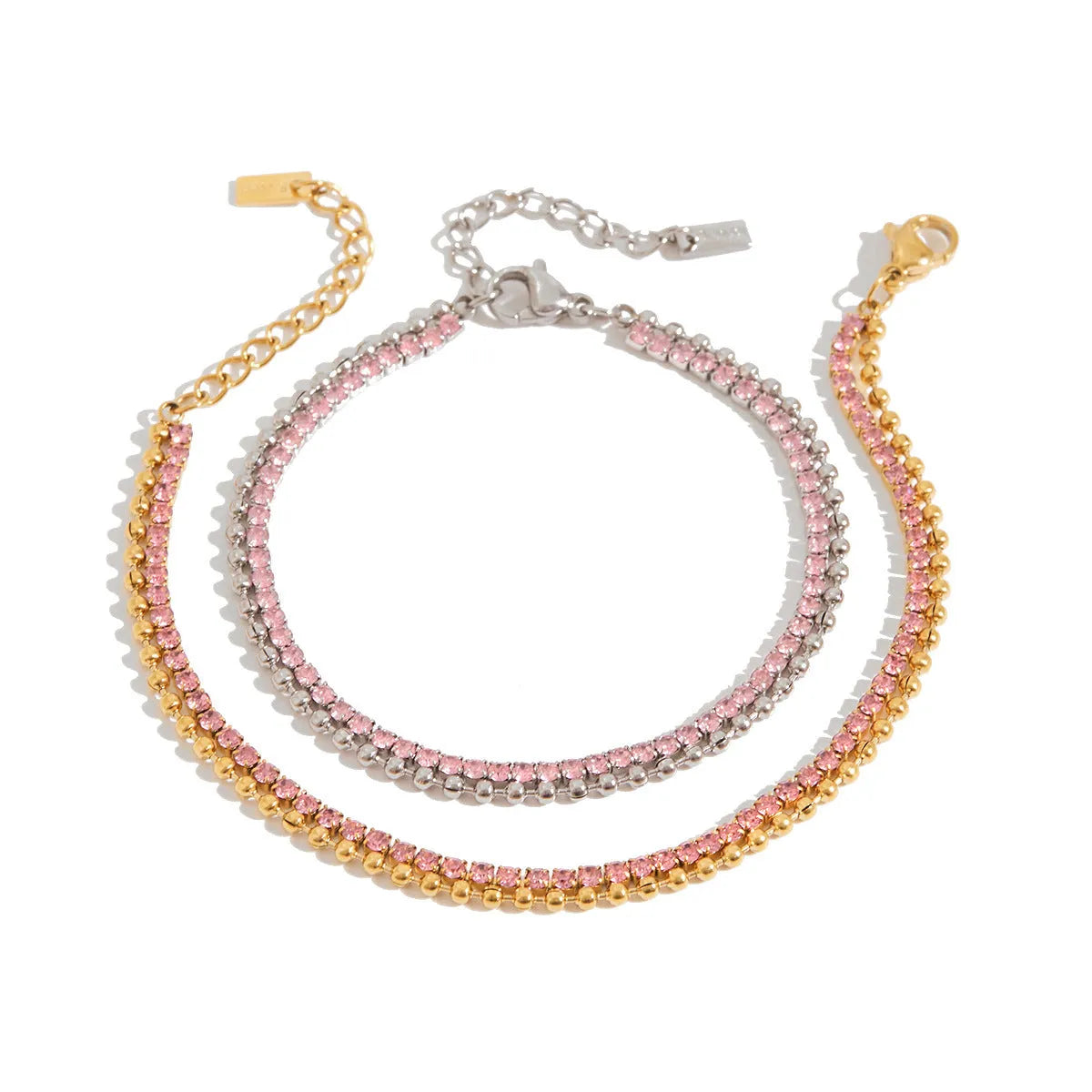 18K gold stainless steel claw chain bracelet for women, geometric design, three colour options JDB0204012 JDB0204012-S JDB0204004-S