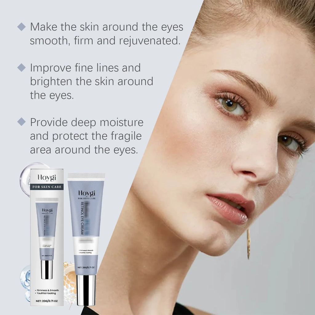 20g tube of retinol eye cream for moisturising the eye area.
