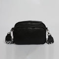 Girl bag with contrast stitching, three-dimensional shape, multi-layer compartments, and zipper pocket, in khaki colour