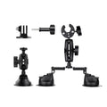 Insta360 suction cup fixed bracket with 1.2m extension rod in nylon and alloy