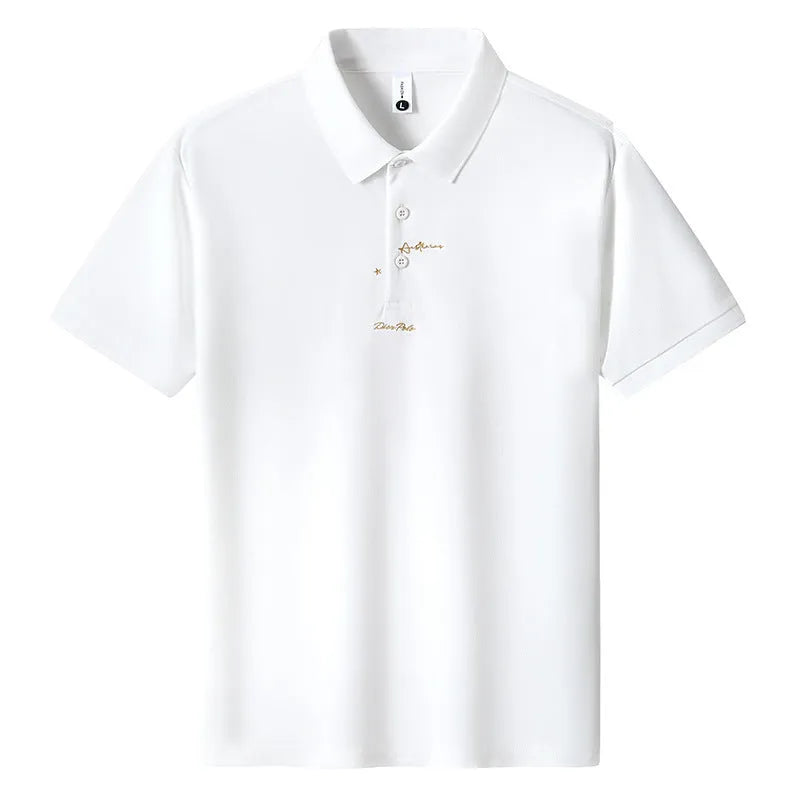 Men's cotton casual t-shirt in loose fit with short sleeves showing colour options