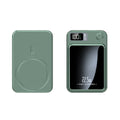 Ultrathin magnetic wireless power bank 5000mAh PD20W in plastic shell, available in multiple colours