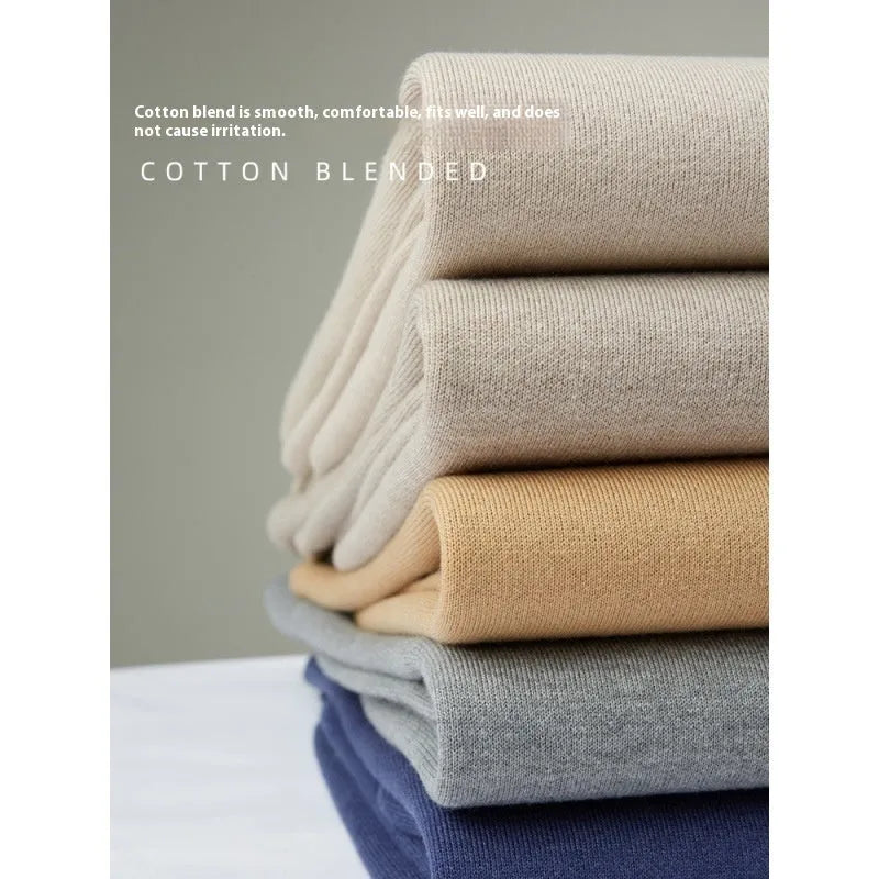 Men's mock neck sweater in vinylon fabric, loose fit, long sleeves, autumn winter basic style in camel colour