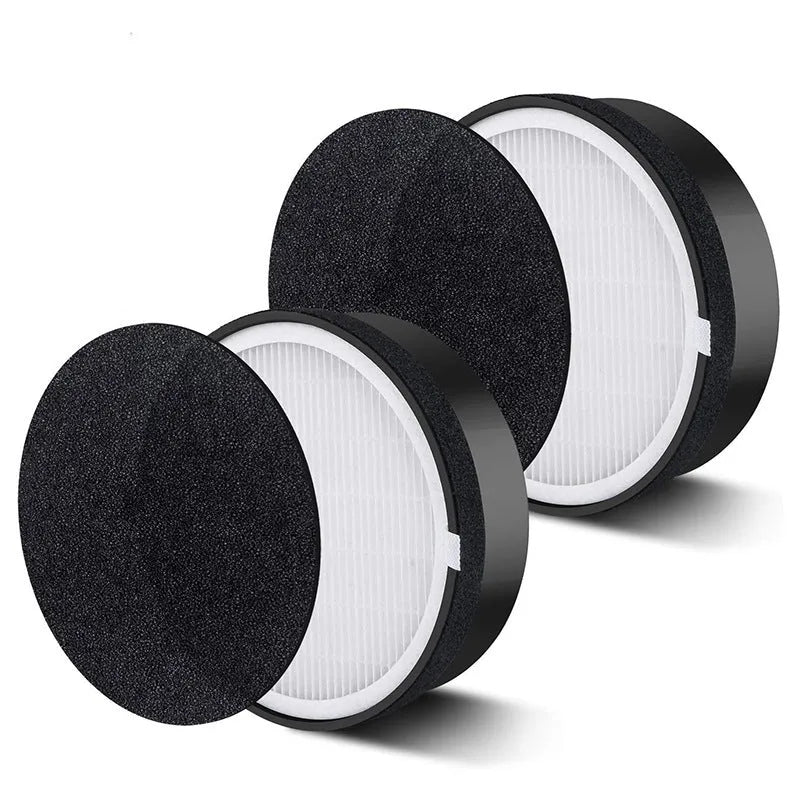 Levoit LV-H132 replacement air filter and filter cotton set measuring 19x19x6.3 cm