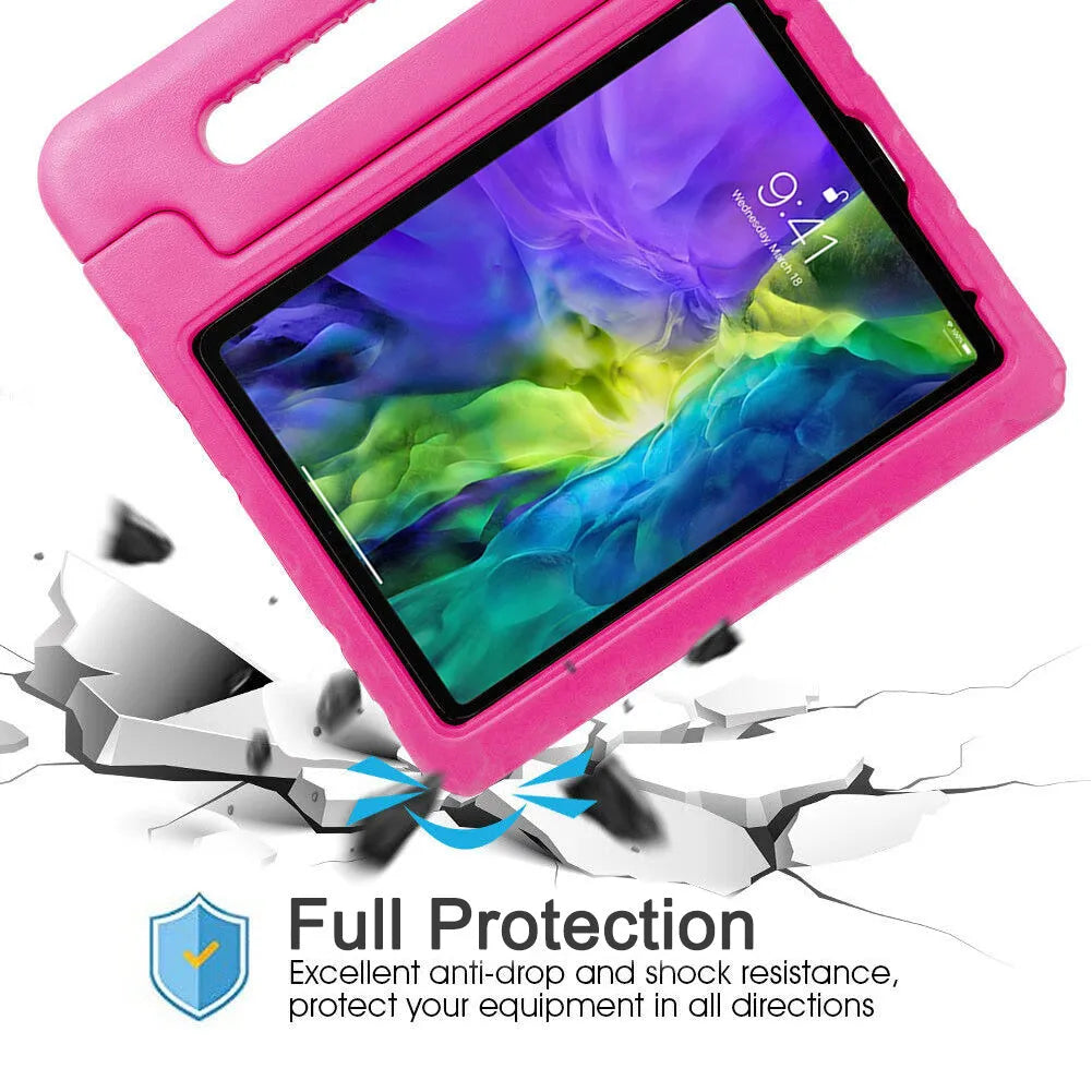 Huawei T3 9.6 EVA protective sleeve in blue, anti-fall tablet case with hard shell cover