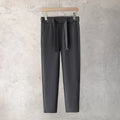 Boys slim straight trousers in wool blend fabric with tapered design and straight leg opening