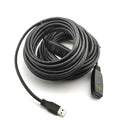 USB extension cable for conference camera and electronic whiteboard, oxygen-free copper, injection moulded, 5m-20m lengths