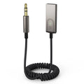 Black AUX car Bluetooth cable with 1.5m length for audio calls and navigation