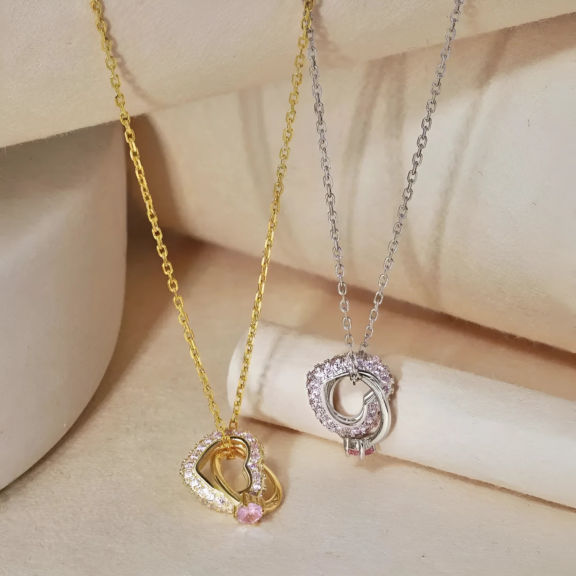 S925 sterling silver light luxury clavicle chain cross pendant white gold colour women's necklace