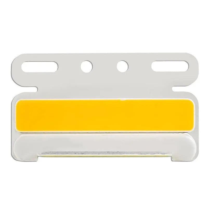 COB LED truck side light in aluminium housing for 12V 24V vehicles, shown in multiple colour options.