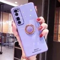 Silicone TPU mobile phone case for Samsung Galaxy, shockproof protective cover, colour options shown