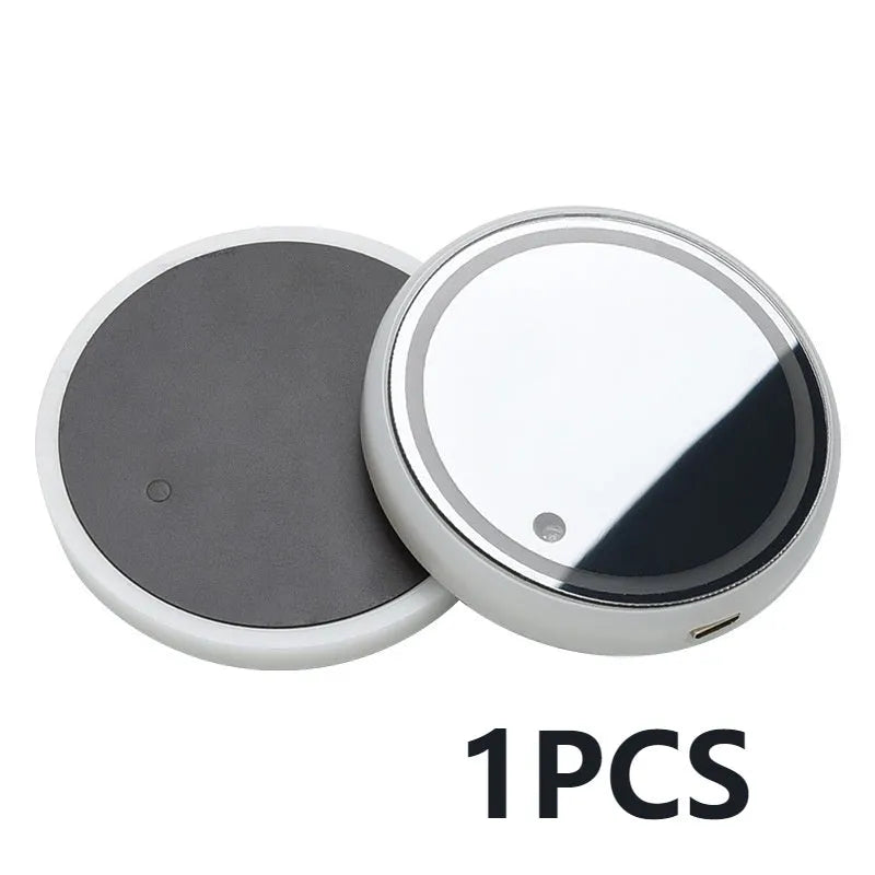 Colourful LED light-up coaster for car cup holder with 7 changing RGB colours