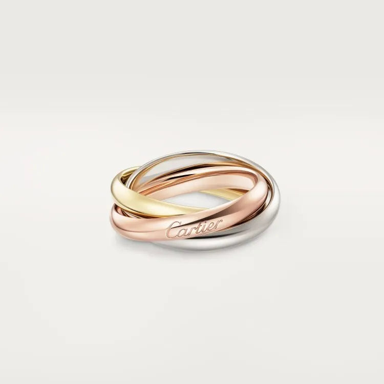 Silver couple rings with full diamond option in U-shaped geometric design