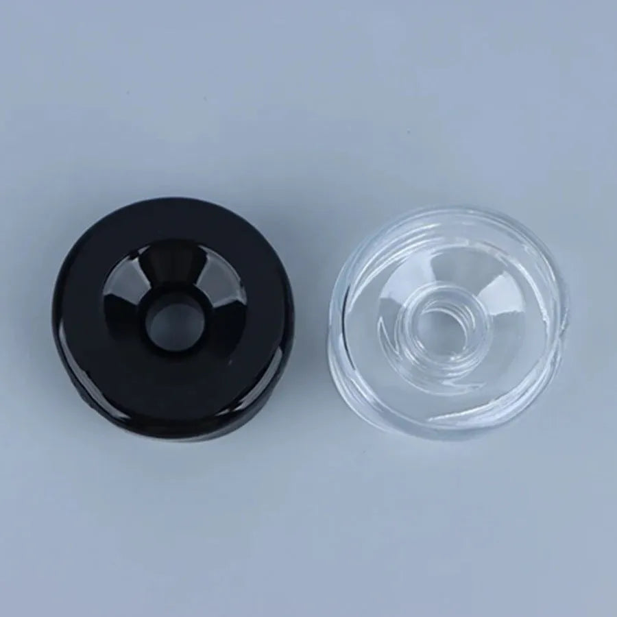 Silicone case for bottle mouth vacuum negative pressure exerciser fitting 6 to 75cm openings in black and transparent colours