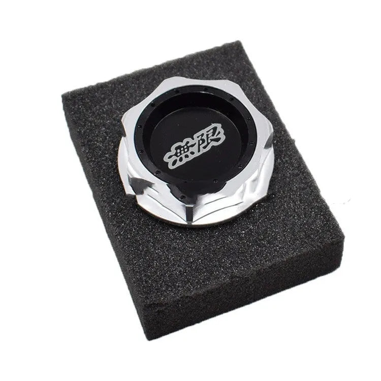 Aluminum alloy oil filter cap for Honda models in six colour options